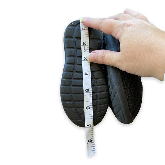 RBX Boys Shoes Size 9 Black Mesh Touch‎ Close No Tie Sneakers Tennis Shoes - Picture 6 of 7